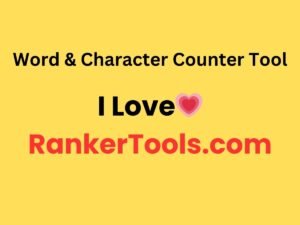 WordCounter - RankerTools