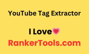 YouTube Shorts Tag Extractor - Ranker Tools